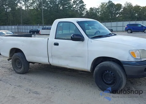 2000 Toyota Tundra z USA, uszkodzony, nr VIN 5TBJN3216YS060685